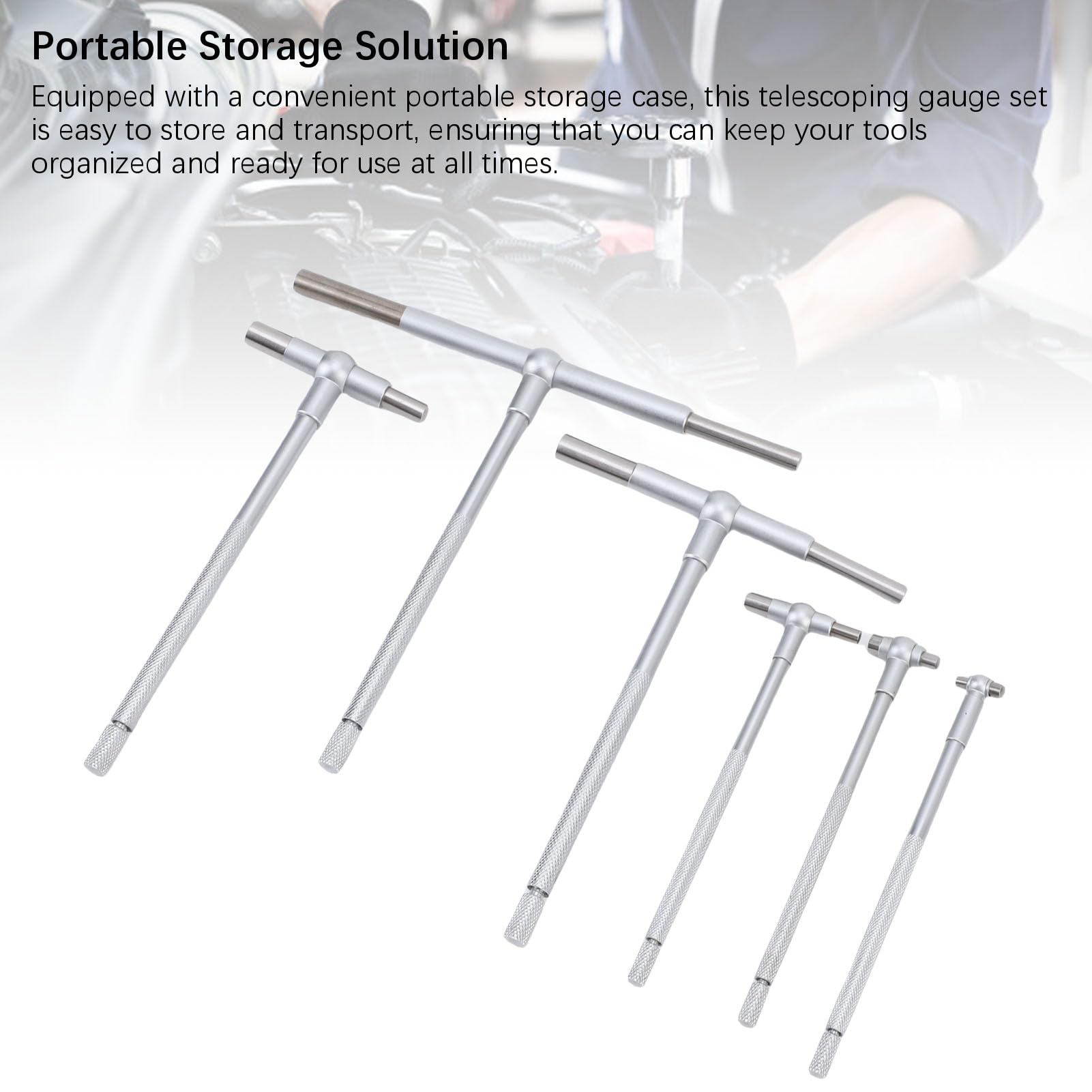 Jiawu Gage Telescoping Precision Set Self -Concinte.