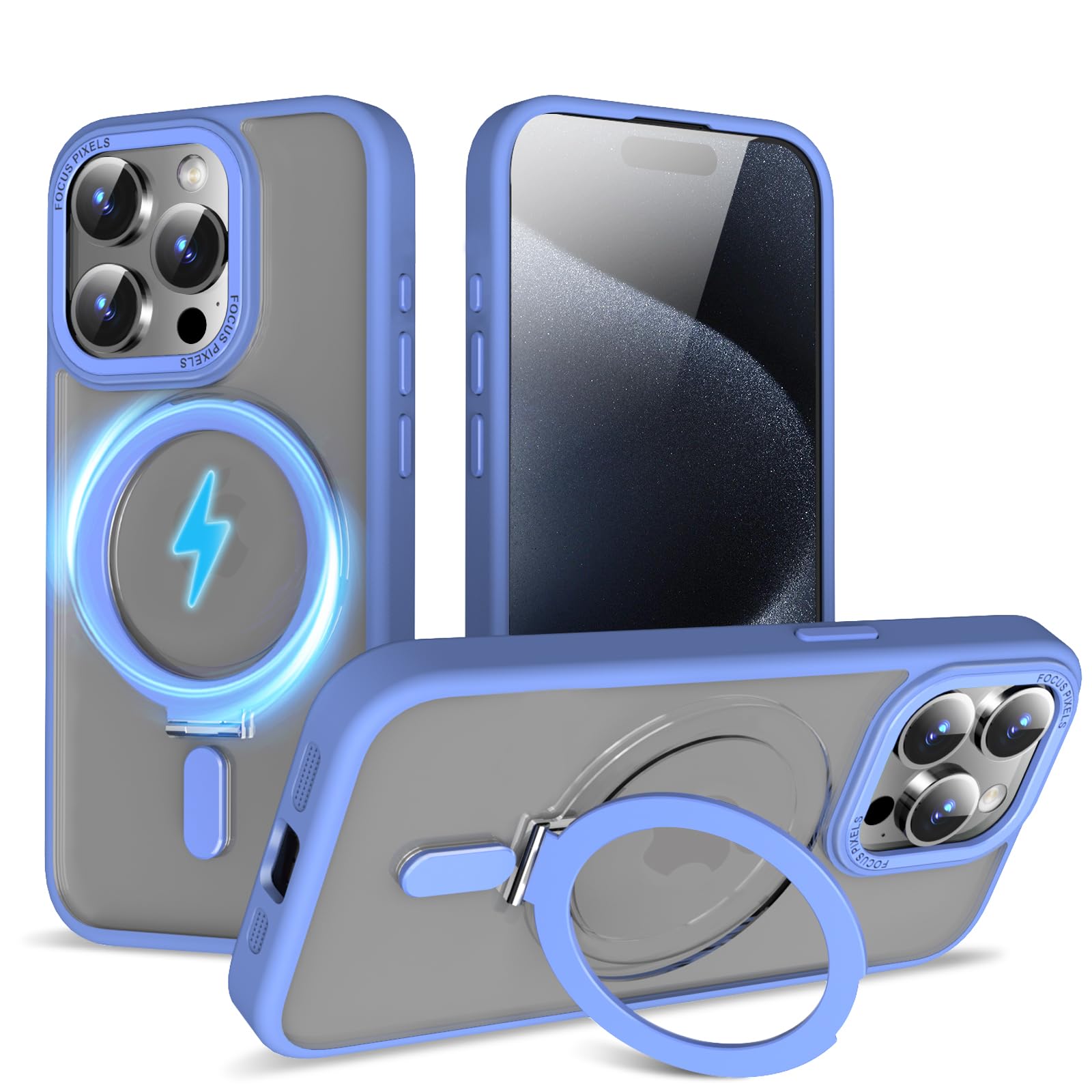 ★⭐︎iPhone 15 Pro ケースMagSafe対応多機能一体スタンド Amazon.co.jp: iPhone 15 Pro Max ケース MagSafe対応 クリア 多機能