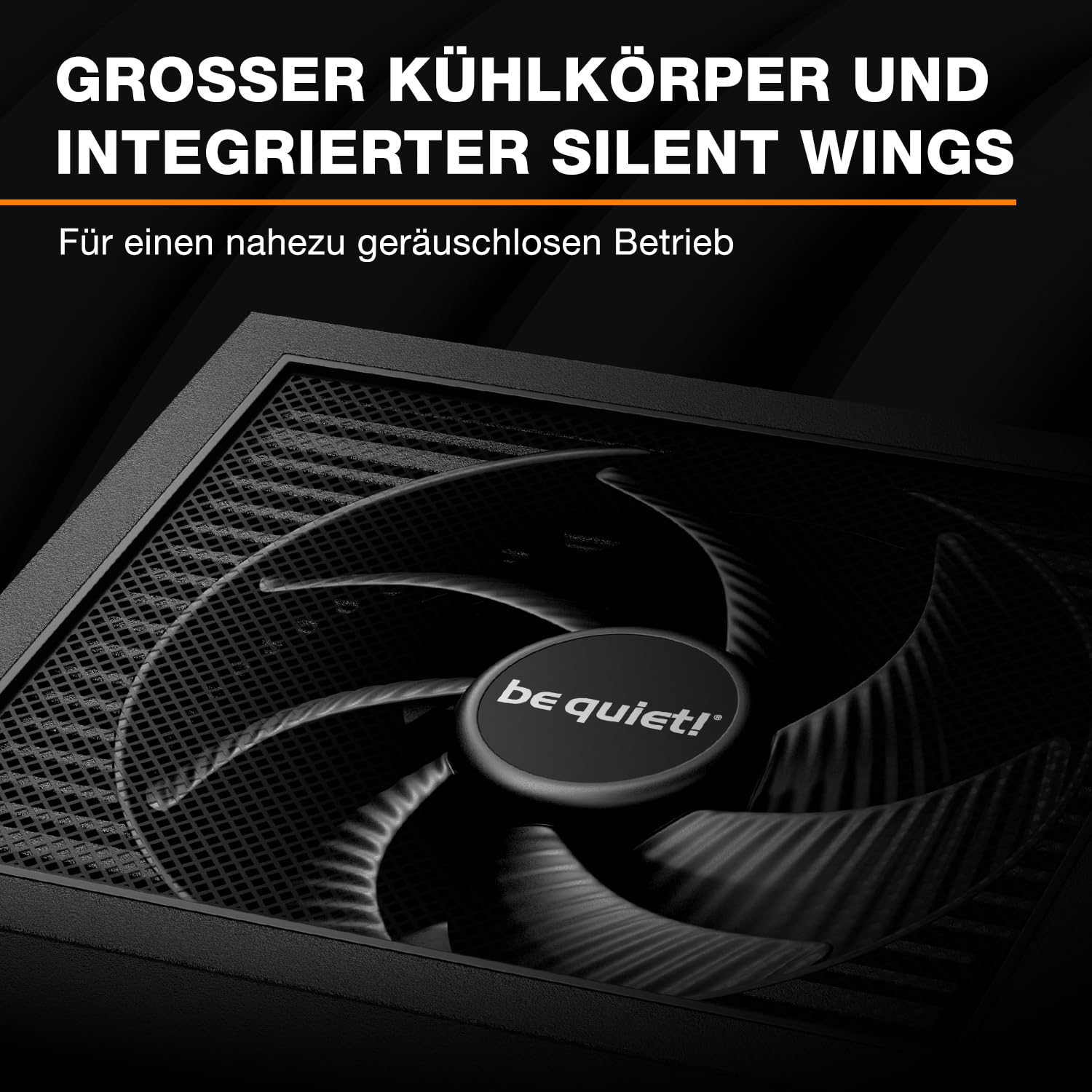 be quiet! Dark Power 14 1000W, ATX 3.1, 80 PLUS® Titanium, modulares Netzteil, Aktive und semi-passive Kühlung, PCIe 5.1, PCIe 5.0 & PCIe 4.0 Grafikkarten, 12V-2x6 Kabel enthalten, Silent Wings-Lüfter