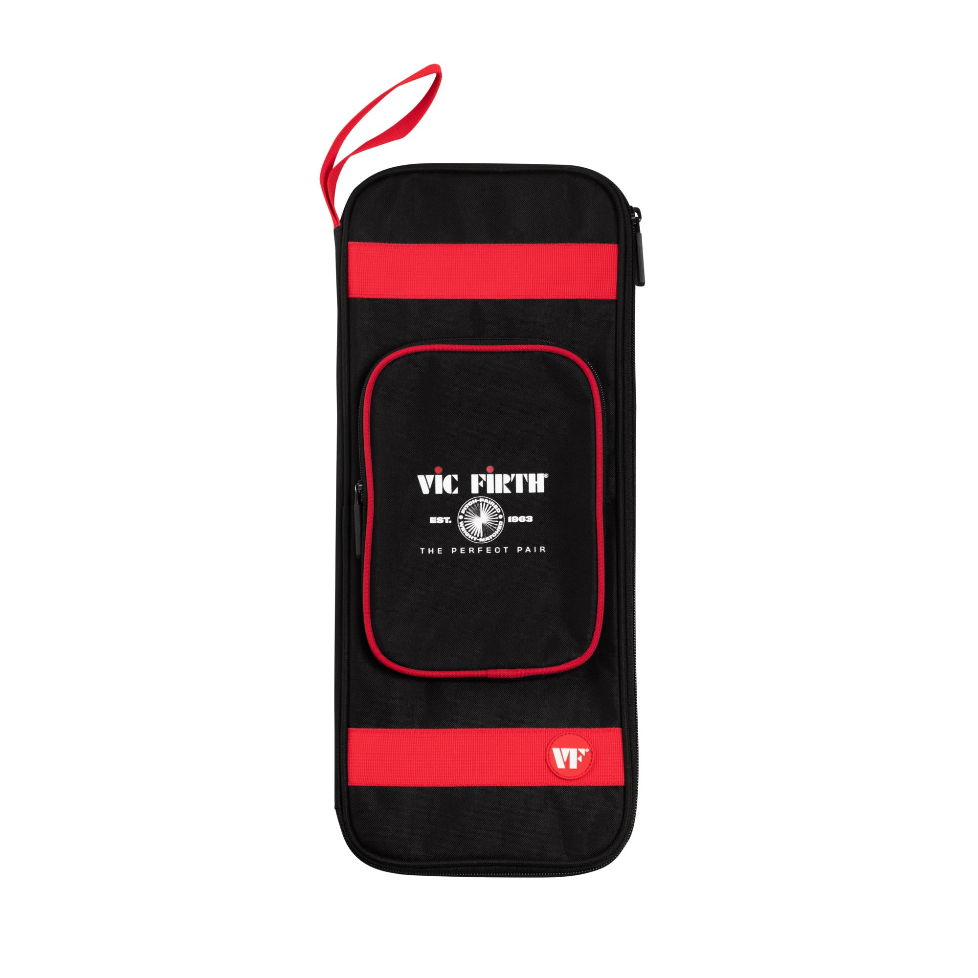 VIC FIRTH - VXSB0042 - Estuche para Baquetas Colección Protegida - Rojo, Negro