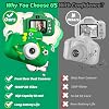 Children's Camera Dinosaur Selfie Digital Camera with 32GB Card Christmas Birthday Gift for Boys and Girls 1080P HD Children's Camera Gifts Toy for 3 4 5 6 7 8 9 10 11 12 Years