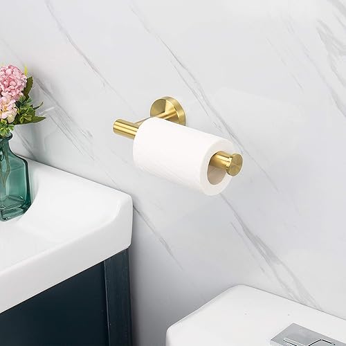 Miniatura 36 de NearMoon Portarrollos de papel higiénico para baño, acero inoxidable SUS304 de alta calidad, para montaje en pared, para baño, cocina, baño