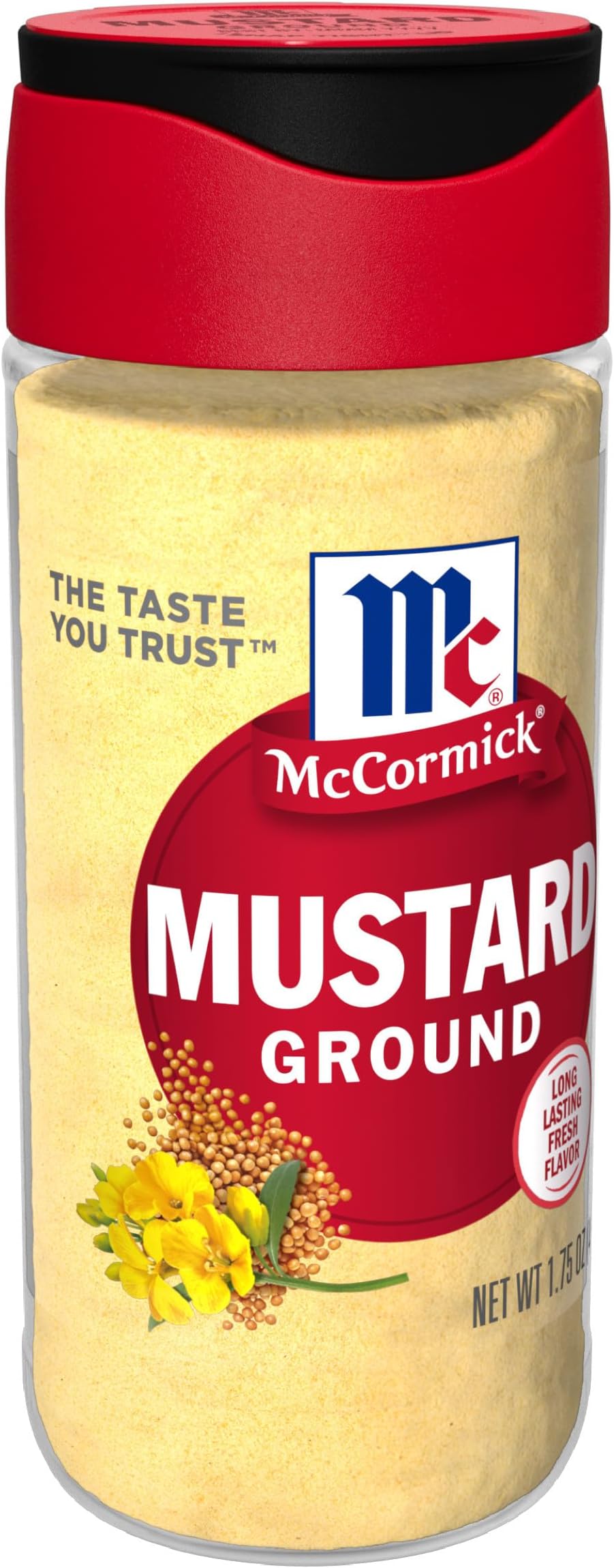 McCormick Ground Mustard, 1.75 Oz