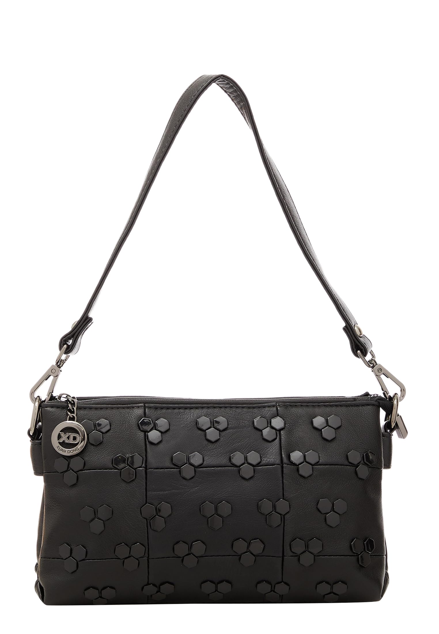 NAEMI Women's Handbag Bag Clutch, Black, One Size