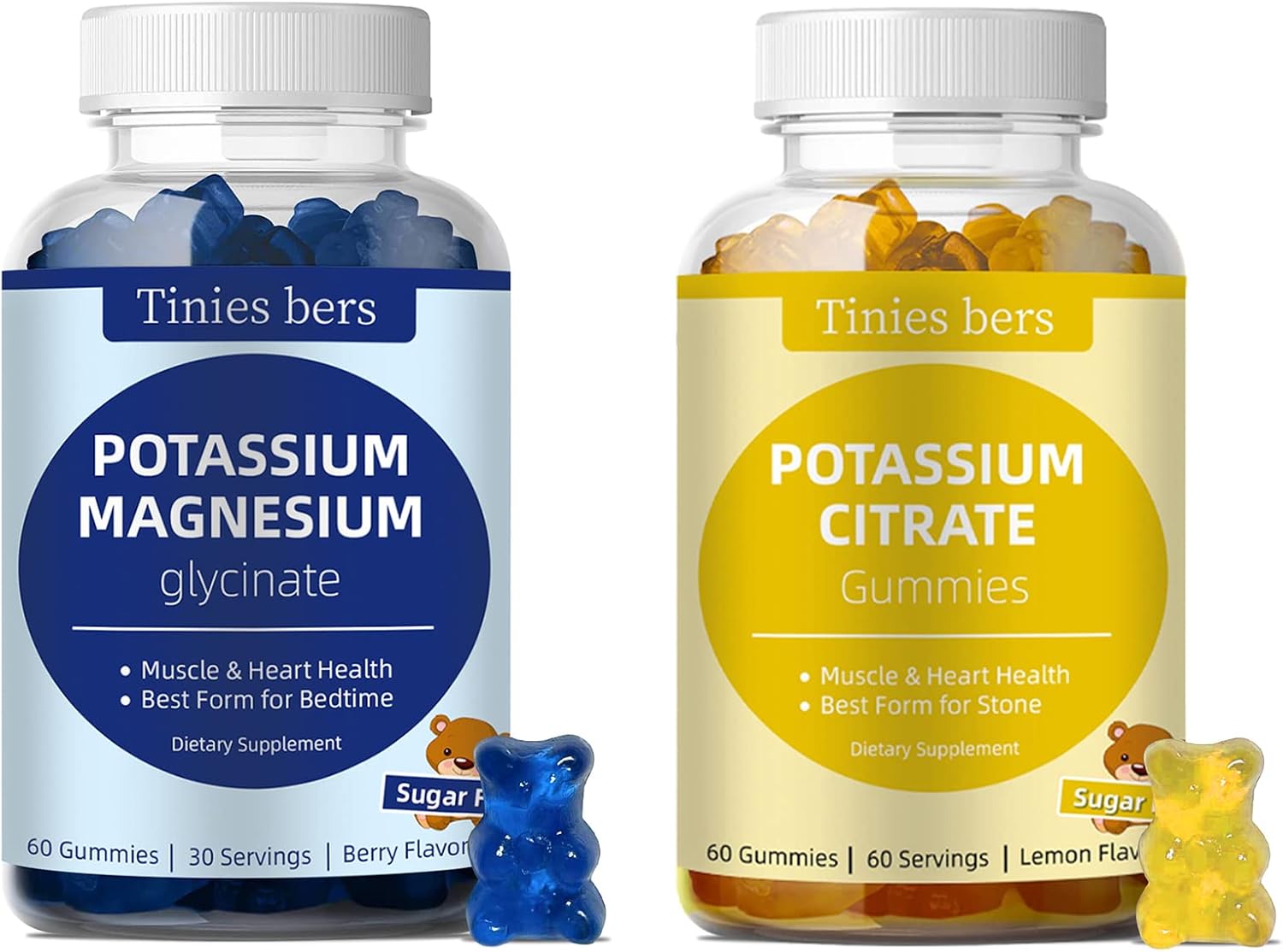 Potassium Citrate Gummies and Potassium Magnesium Glycinate