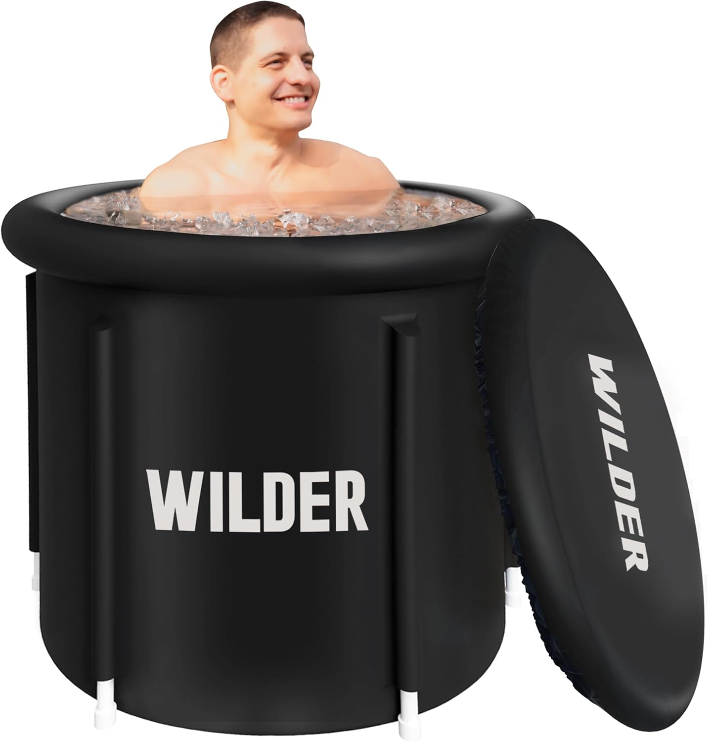 Amazon.com : Wilder XL Ice Bath Cold Plunge ??? 86 Gallon Portable Ice ...