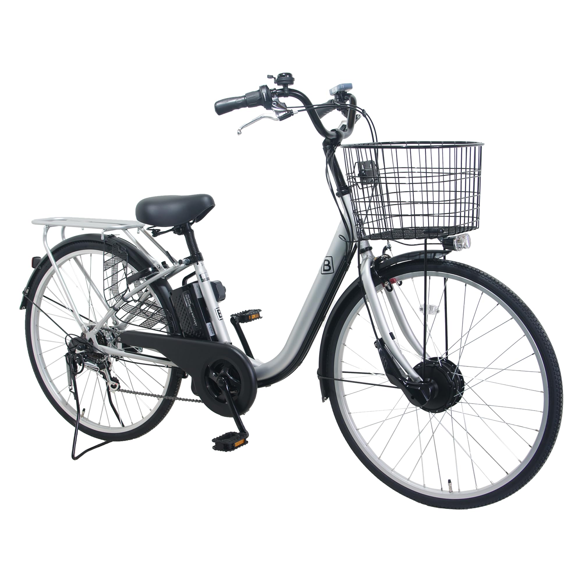 【Amazon.co.jp限定】100%完成車納品 26インチ 電動アシスト自転車 シマノ外装6段変速 36V 8.5AHバッテリー TDF-26Z - 2