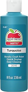 Apple Barrel Acrylic Paint in Assorted Colors (8 oz), K2614 Turquoise- P...