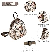 Borsa A Tracolla Convertibile In Tela - Zaino Artigianale Per Donna, Multiuso - Foto 5