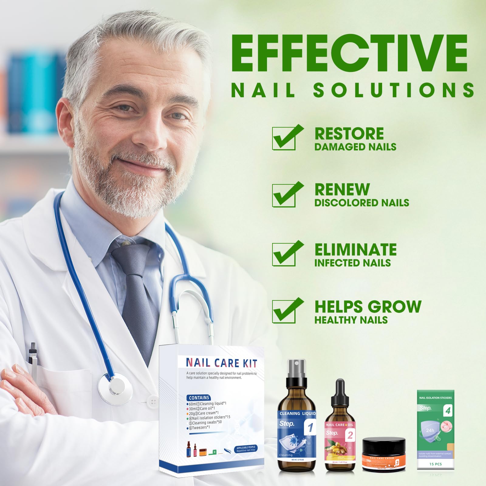 Toenail Fungus Treatment, Powerful Nail Fungus Treatment, Nail Repair & Growth Therapy, Thick Toenail Softener - Image 4