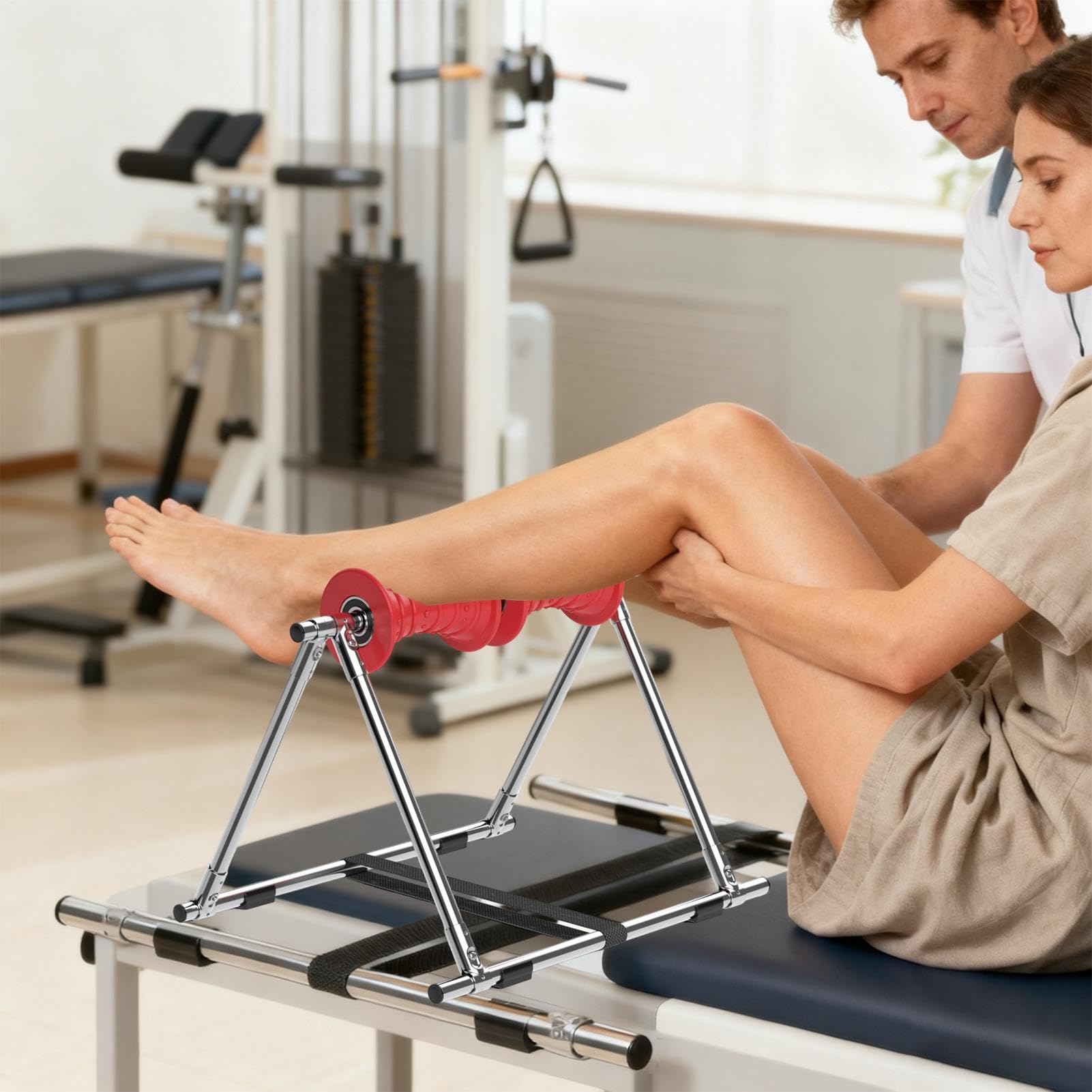 Rullo Per Muscoli Delle Gambe Strumento Per Rilassamento Muscolare Profondo | Massaggiatore Fascia Profonda Per Donne Uomini Adulti Post-Allenamento Esercizio Yoga