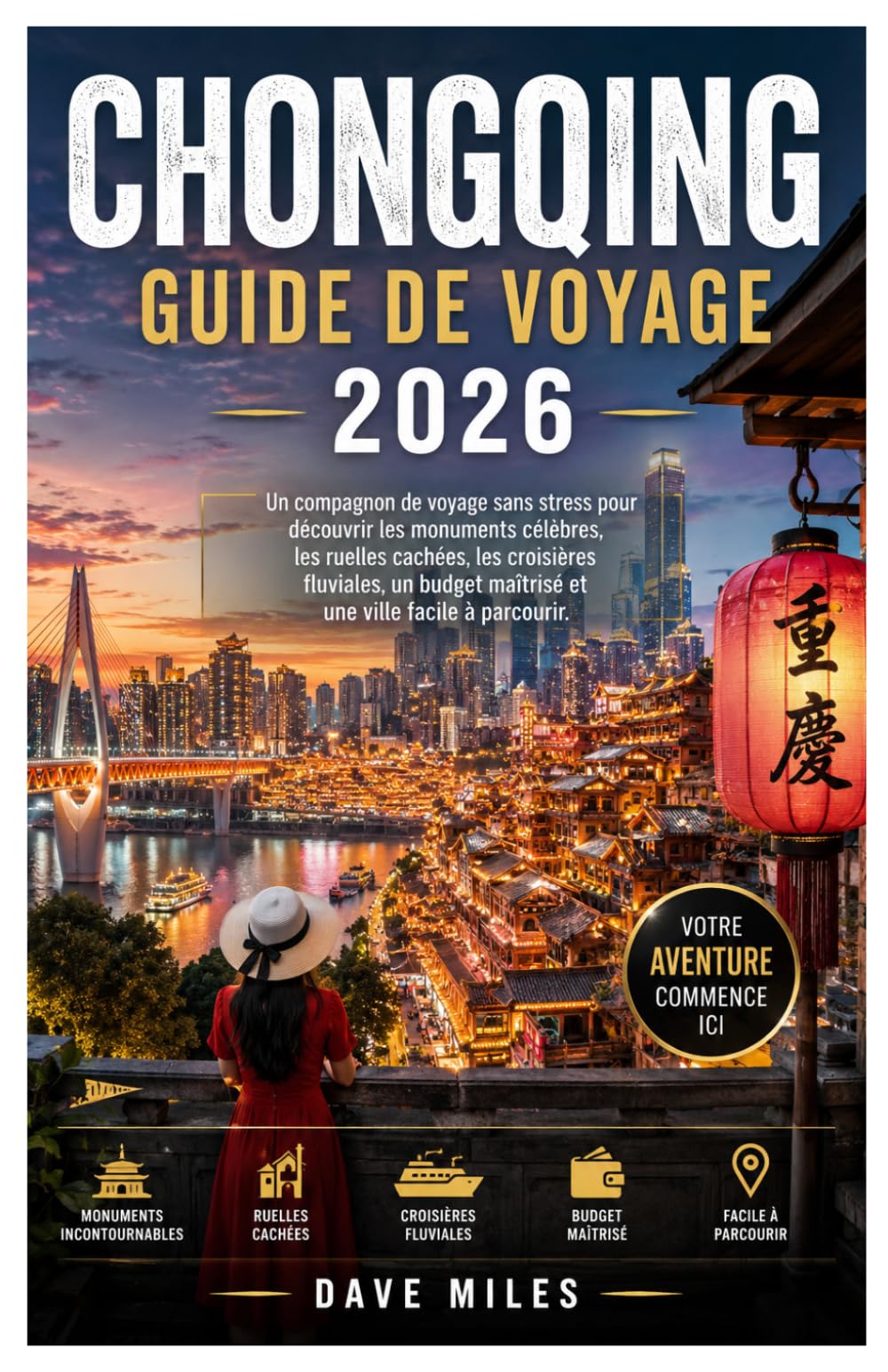 Chongqing Guide de voyage 2026: Un compagnon de voyage sans stress pour découvrir les monuments célèbres, les ruelles cachées, les croisières ... maîtrisé et une ville facile à parcourir.
