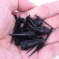 Vista 34 de BodyJ4You kit de 37 piezas de diferente calibre para dilatar perforaciones de oreja, aceite de jojoba, 14G-00G, acero quirúrgico Negro