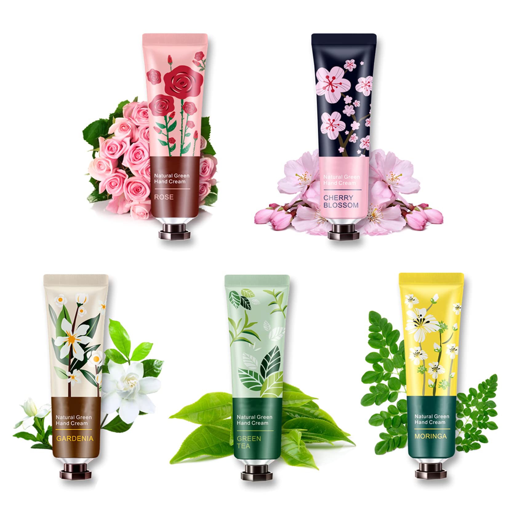 BOTANICAL hand CREAM 600g 8個セット 原価12800円 Amazon.com : WYBLZPXZ 5 Pack Natural Botanical Fragrance Flowers