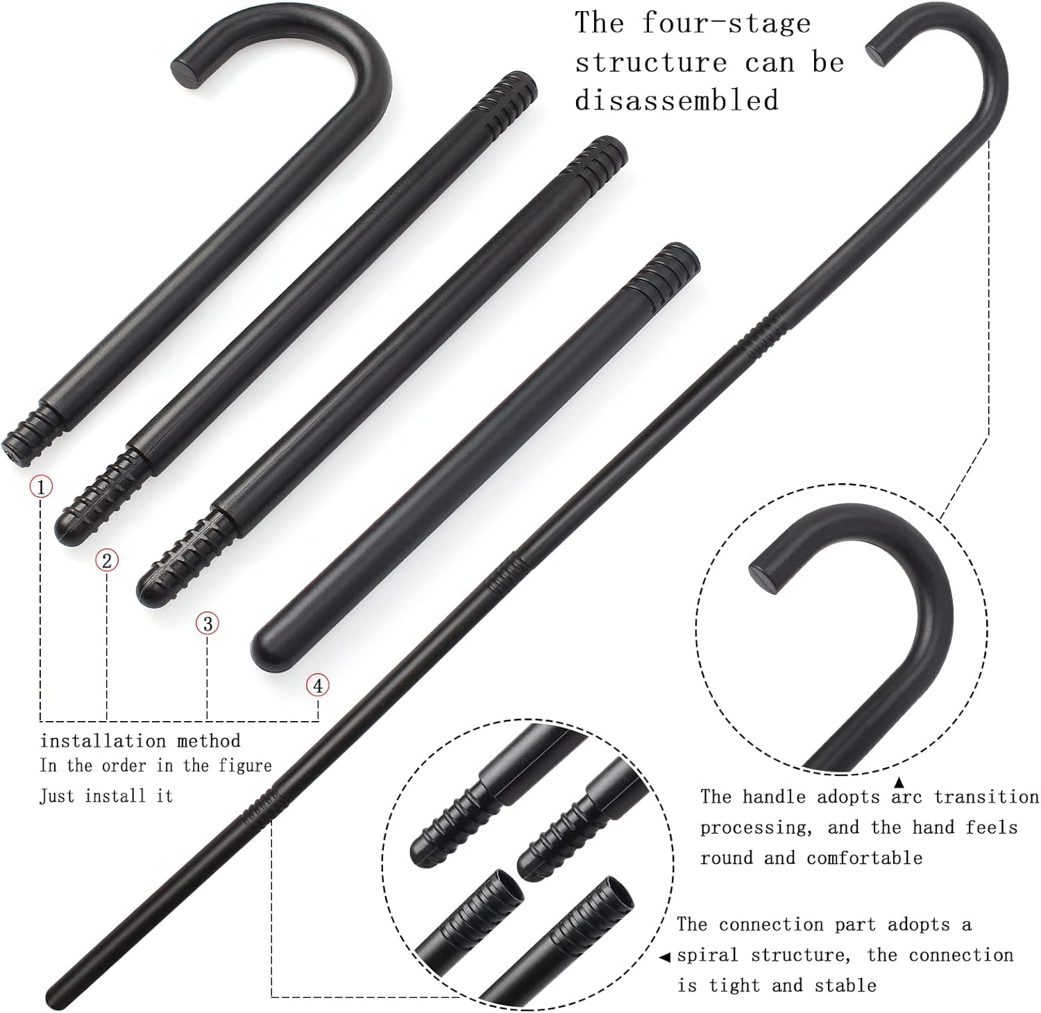 Yewong 1920s Mens Gatsby Gangster Costume Old Man Fancy Dress Costume Grandpa Accessories Set with Newsboy Hat - Image 5