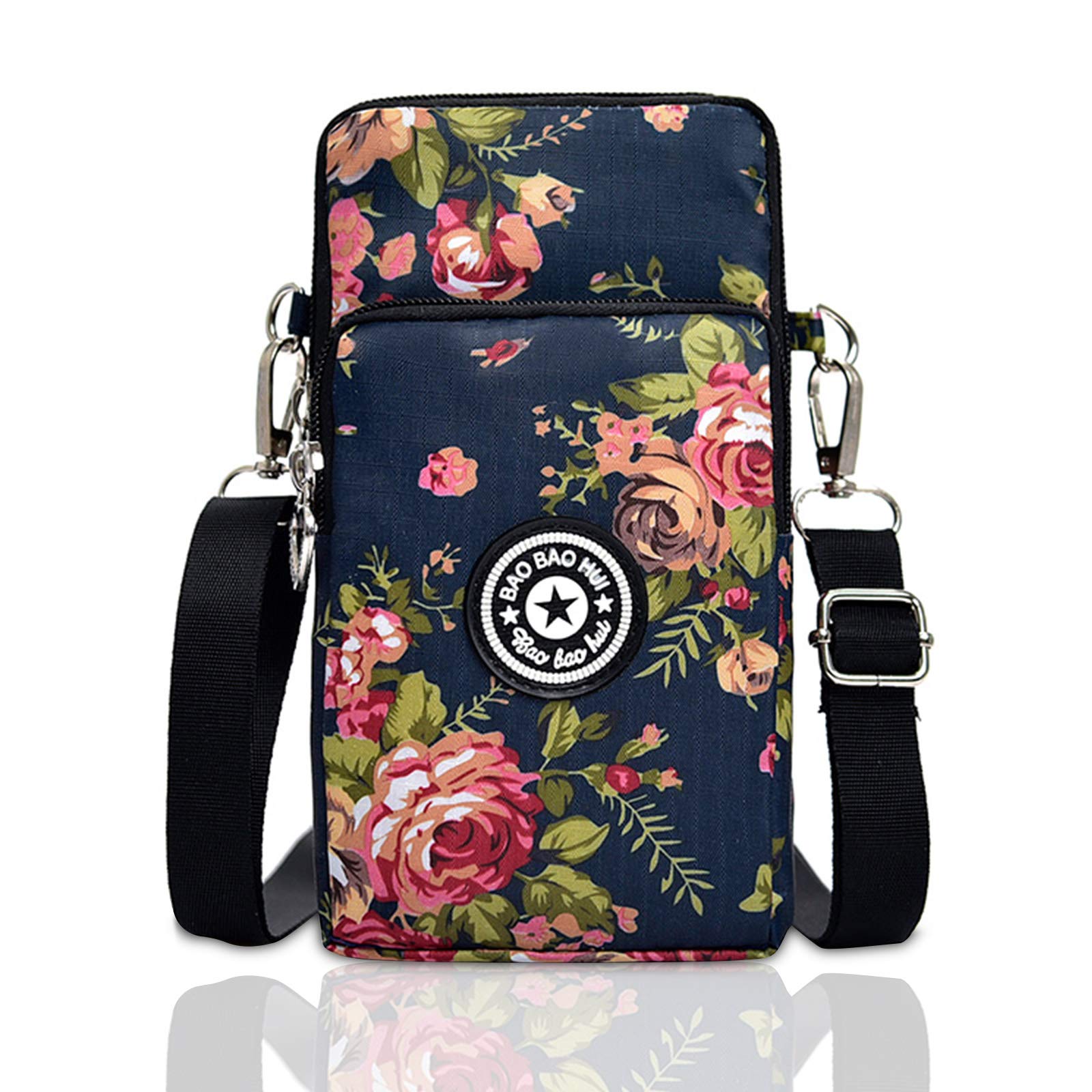 BIAOTIE Lightweight Small Crossbody bags Cell Phone Purses Travel Pouch Shoulder Bag for Women Lightweight Small Travel Pouch