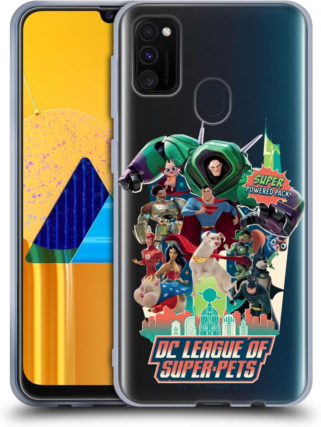 Head Case Designs Officially Licensed DC League of Super Pets Super Powered Pack Graphics Gel Case [Military Grade Protection] Compatible with Galaxy M30s (2019)/M21 (2020)