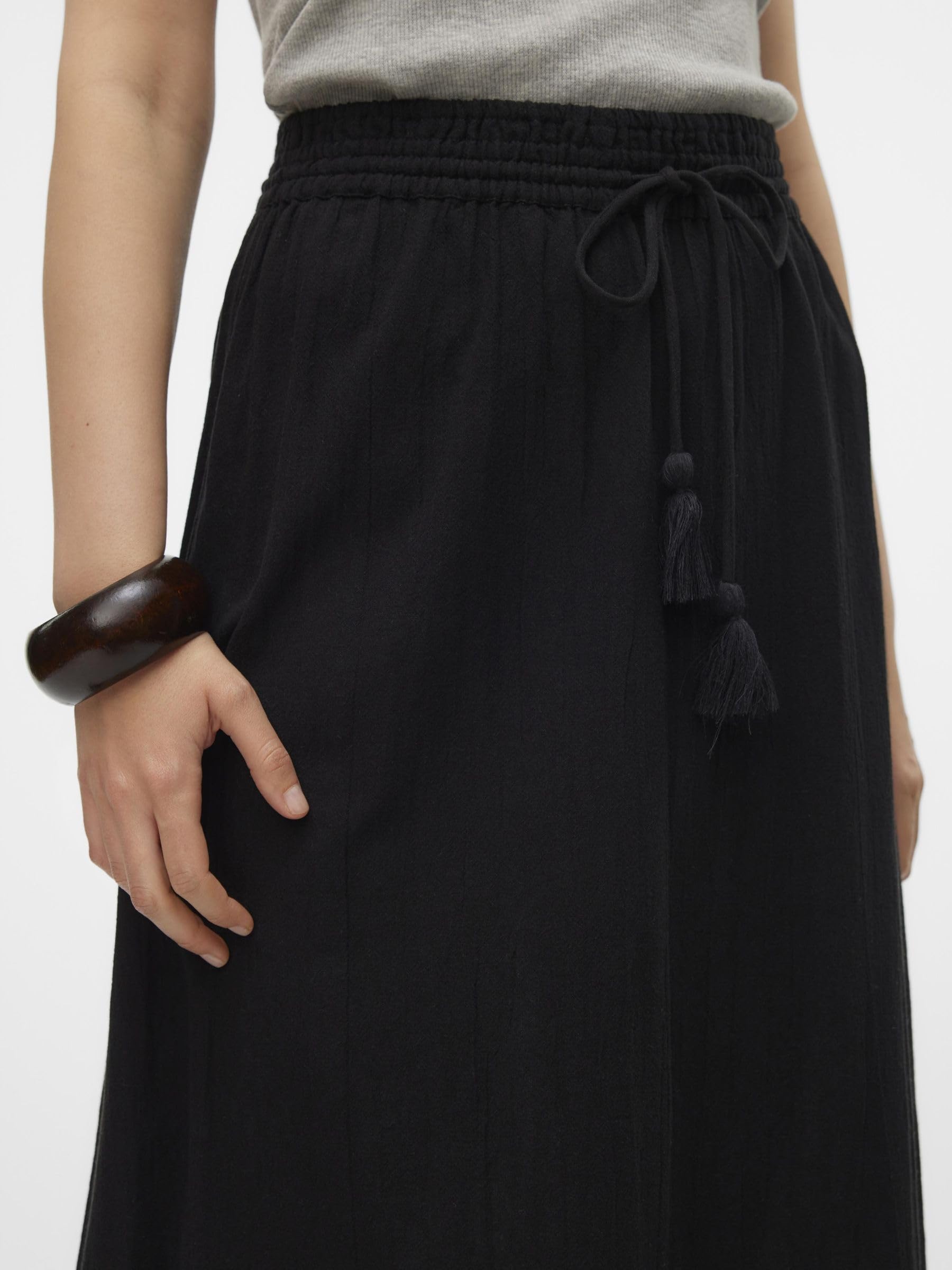 VERO MODA Female Rock VMPRETTY Hohe Taille Langer Rock