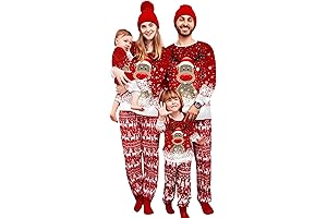 Cysincos Christmas Family Matching Pajamas