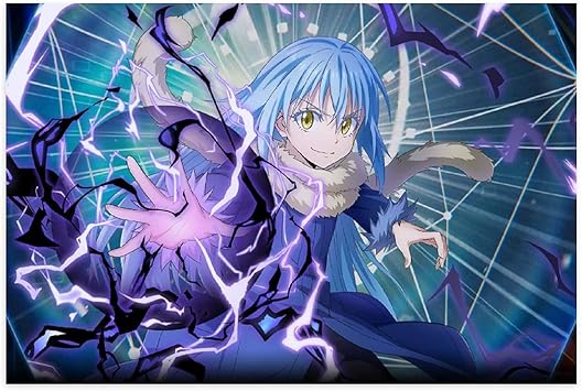 Amazon 転生 スライム ポスター アニメ 粘着ポスター 壁に損傷なし マンションや寮の飾りに最適 貼り付け式 便利 簡単 絵画 壁紙 壁掛け 傷隠せ おしゃれ 二次元 アートプリント ホームウォールデコ 室内装飾 絵画プリント 3サイズ ウォールステッカー オンライン通販