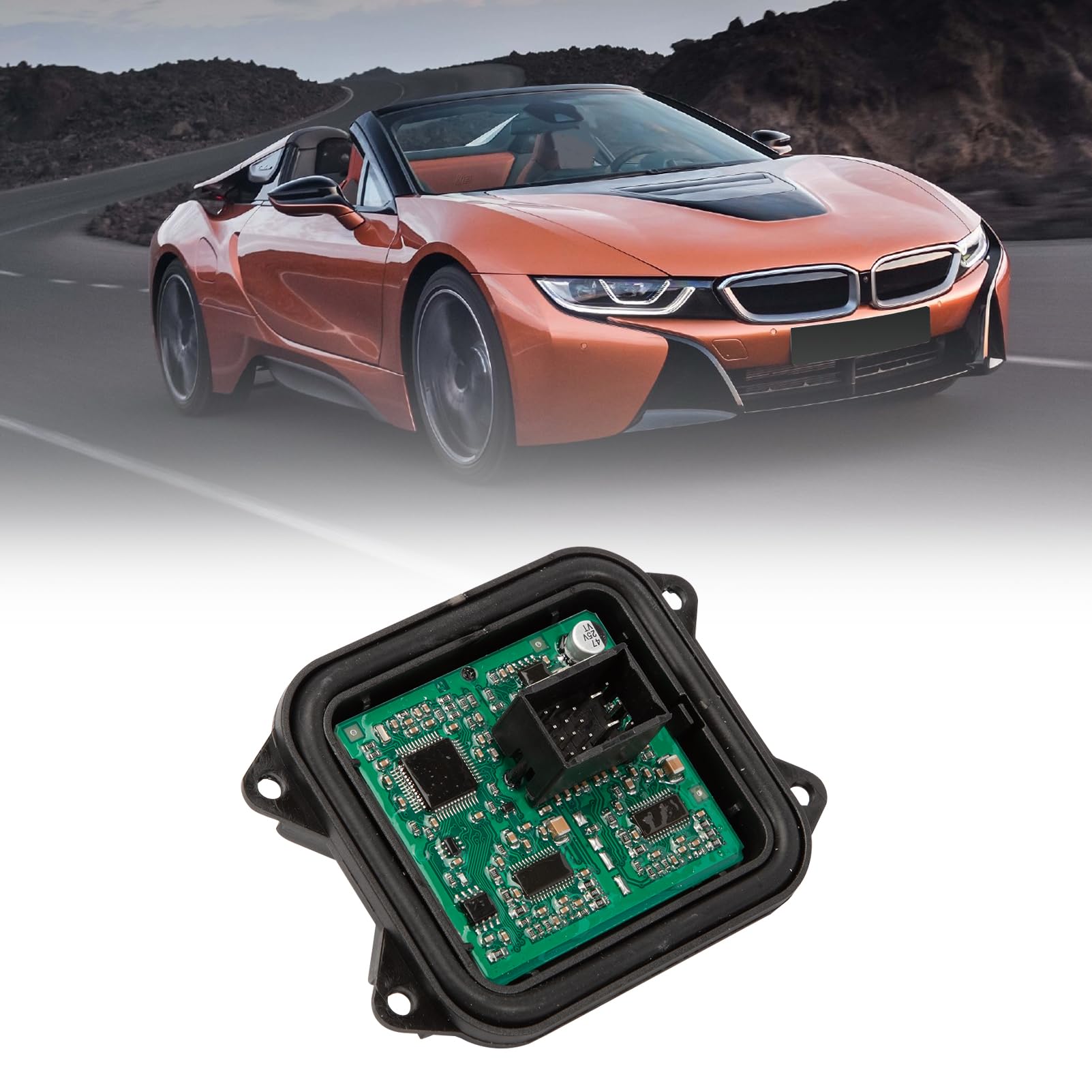Unité Commande 7182396 Boîtier Électronique ALC Adaptatif Pour BMW Série 3 E90 E46 5er E60 X5 X6 Alpina B3 D3 Module De Commande De Phares Au Xénon 63117171587