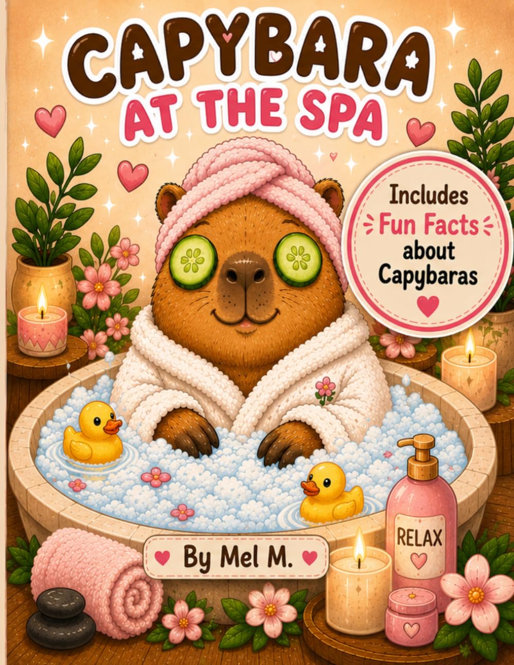 Capybara at the Spa (Capybara for Days)