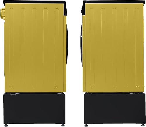 Miniatura 8 de Equator All-In-One VENTEDVENTLESS Washer-Dryer 1.9cf18lb 1400RPM 110V + Pedestal (YellowBlack + PDL 4455 Black)