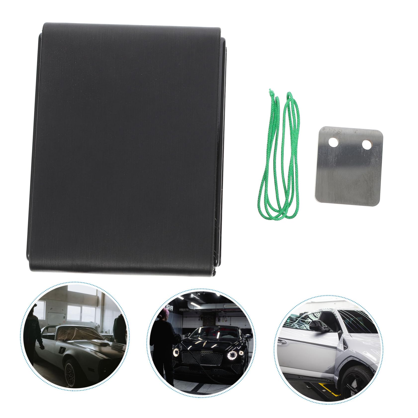 Raspador de Pulido de Acero de Tungsteno para Pintura de Coche | Portátil, para Pegamento y Pintura, Uso en Mantenimiento del Automóvil, Acabado Preciso Estilo Aleatorio