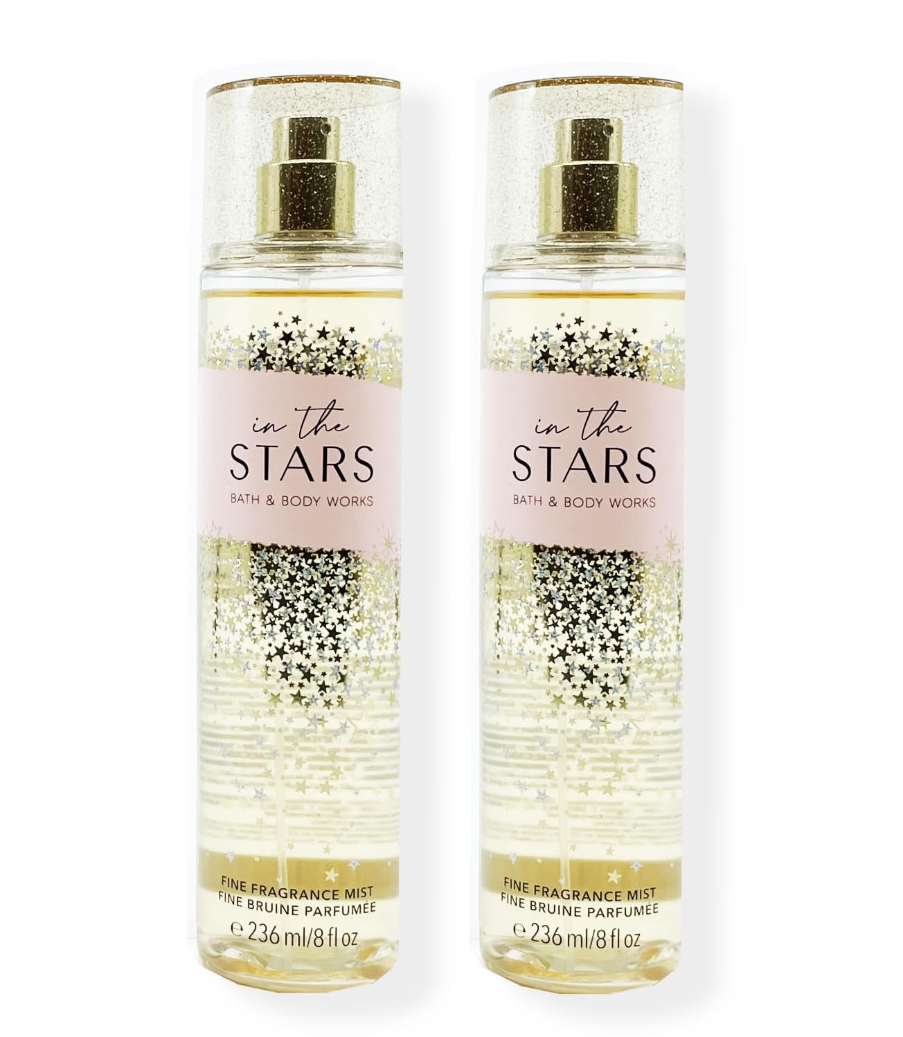 Bath & Body Works and In the Stars Fine Fragrance Mist Gift Set - Value Pack Lot of 2 (In the Stars)