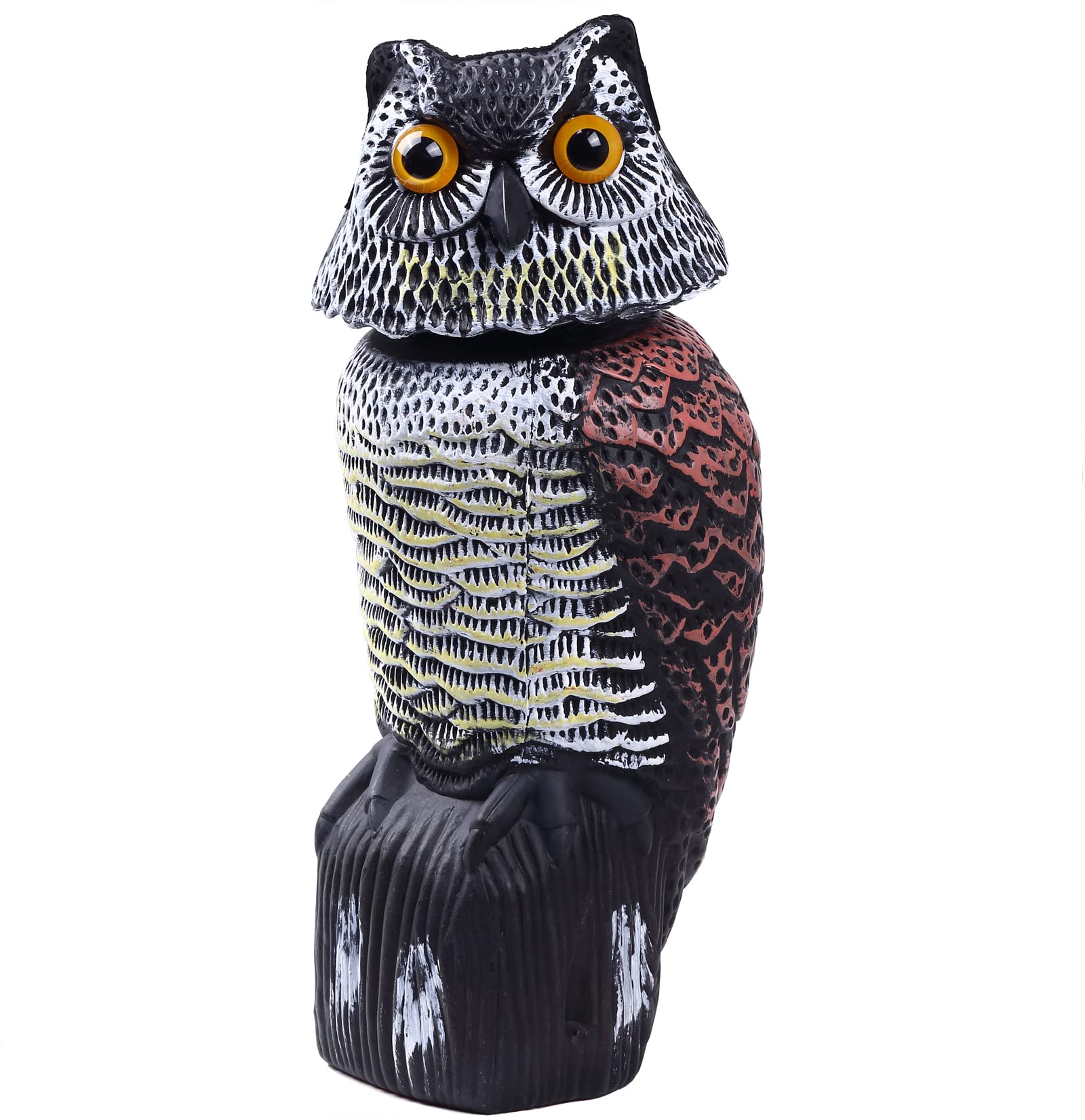buy-hedoc-fake-owl-decoys-to-scare-birds-away-rotating-head-sculptures