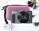 WERJIA Hard EVA Travel Case for Canon PowerShot SX720 SX620 SX730 SX740 G7X Digital Camera (Pink) gallery image