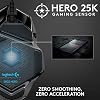 Logitech G502 Hero ماوس ألعاب سلكي عالي الأداء ، مستشعر Hero 25K ، 25600 نقطة لكل بوصة ، RGB ، أوزان قابلة للتعديل ، 11 زرًا قابلاً للبرمجة ، ذاكرة على متن الطائرة ، PC / Mac - أسود