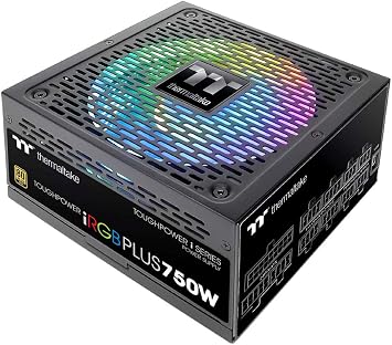 Thermaltake Toughpower iRGB Plus 750W 80+ Gold SLI/Crossfire Ready RGB LED ATX12V V2.4/ EPS V2.92 Fully Modular Digital Power Supply PS-TPI-0750F3FDGU-1