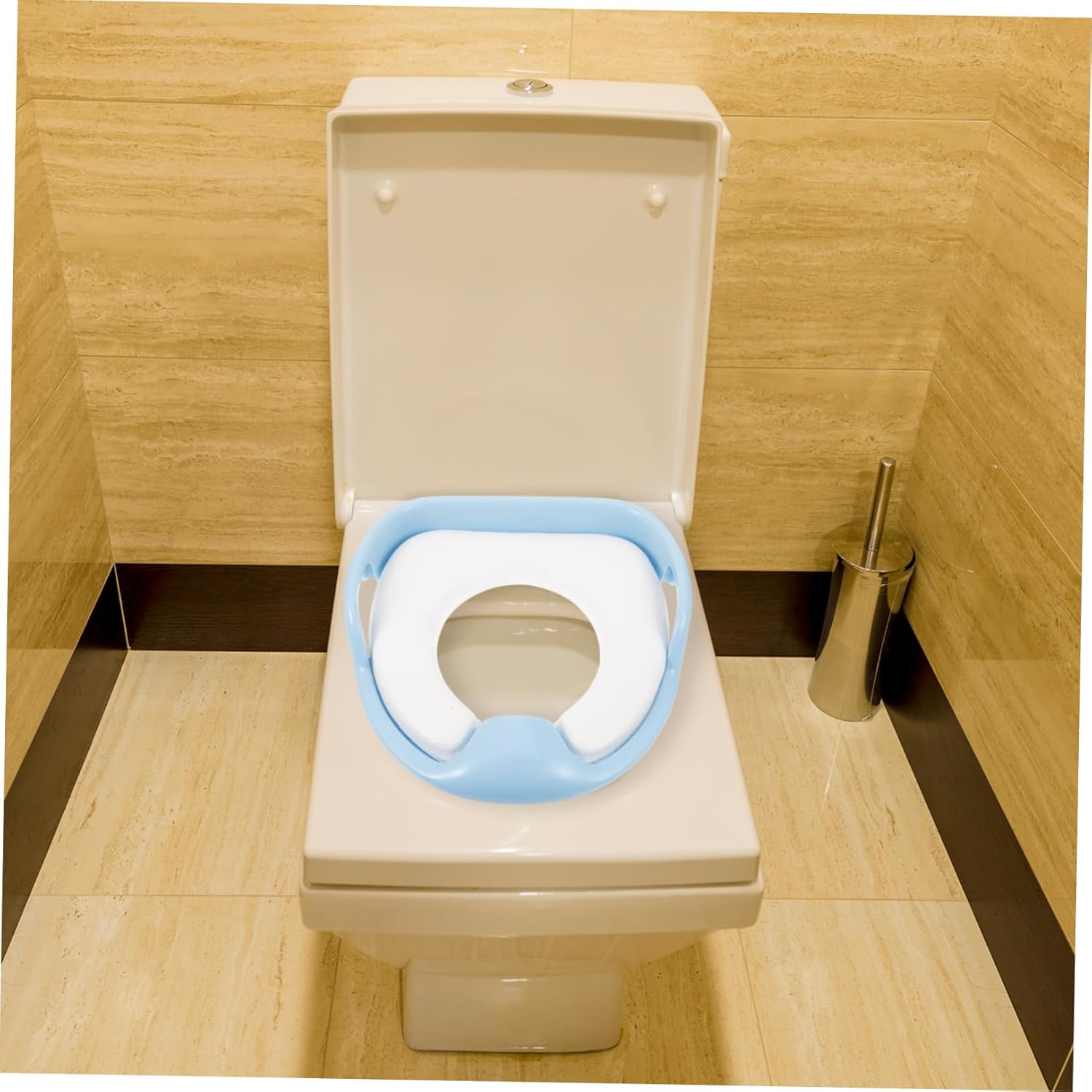 Generic Potty Training Seat Comfortable Toilet Seat for Boys Lightweight Reusable Smooth Surface Easy to Clean for Childrens Bathroom Use