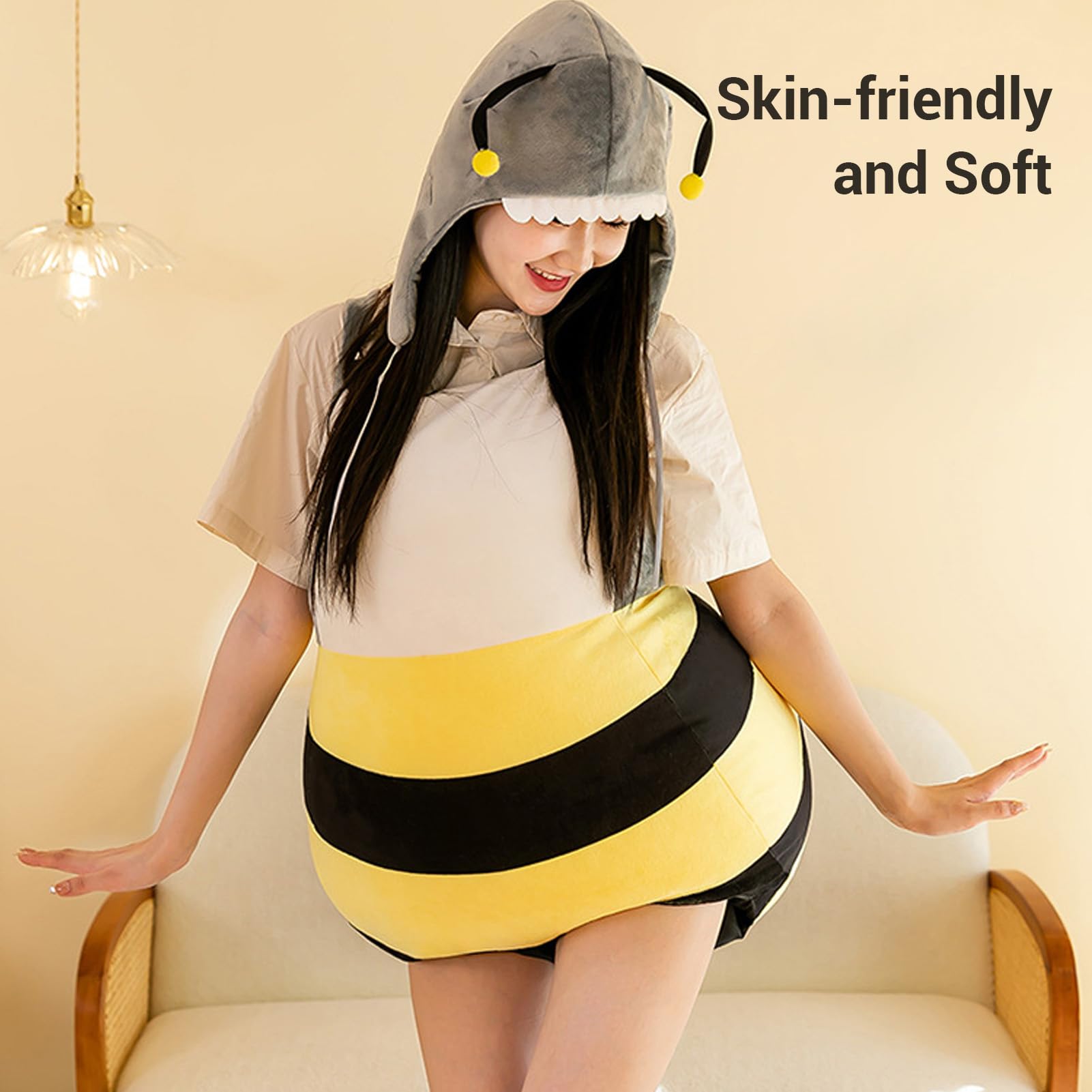 Naroote Costume da Ape, Set di Accessori per Travestimento Divertente