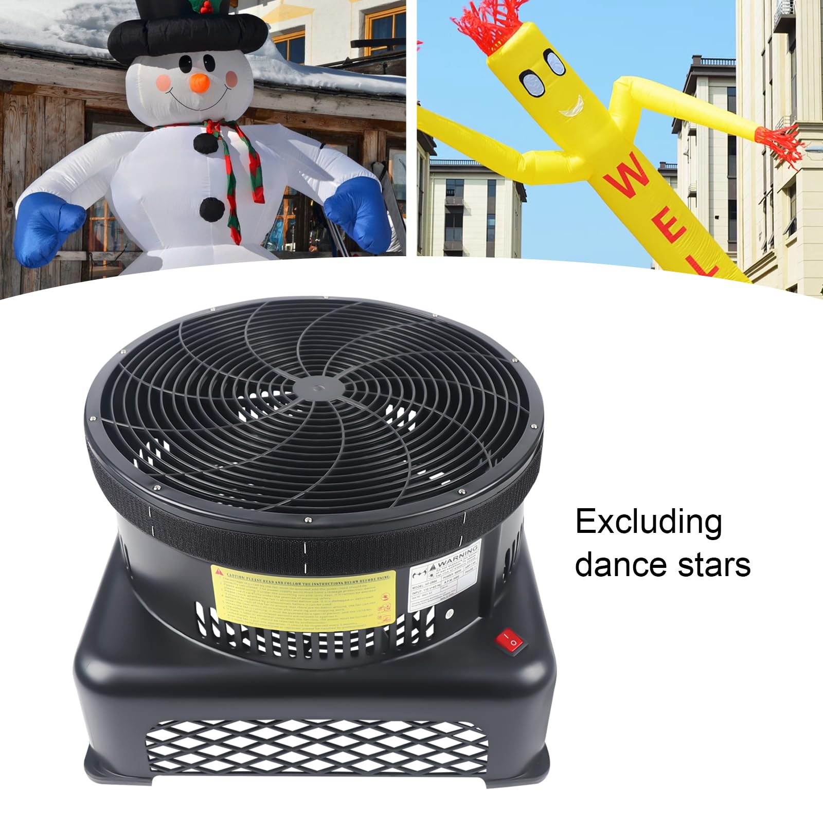 Flying Tube 18 Inch Inflatable Tube Man Blower - 950W High Speed Air ...