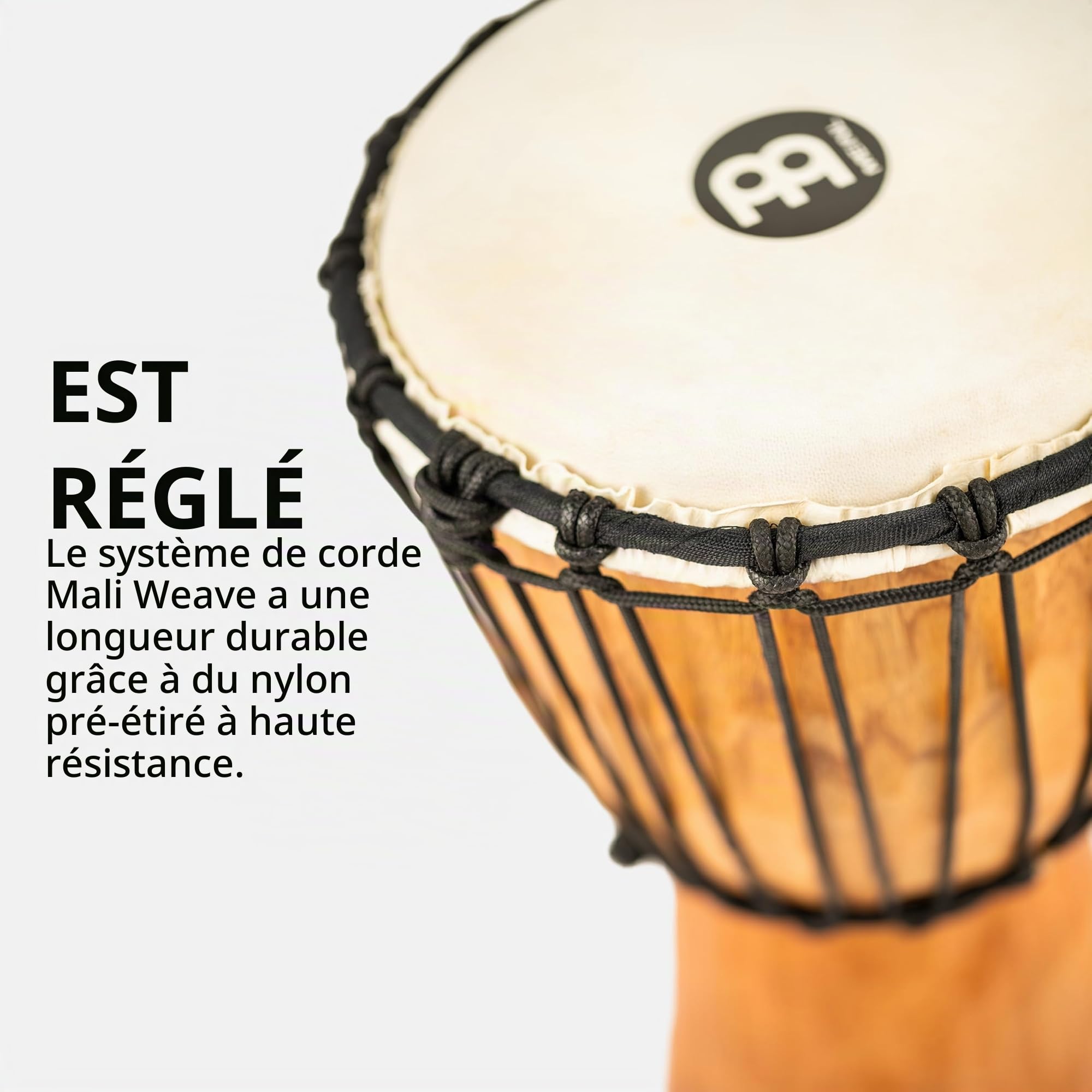Meinl Djembé Headliner HDJ4-S, 8", Nile Series - Djembe