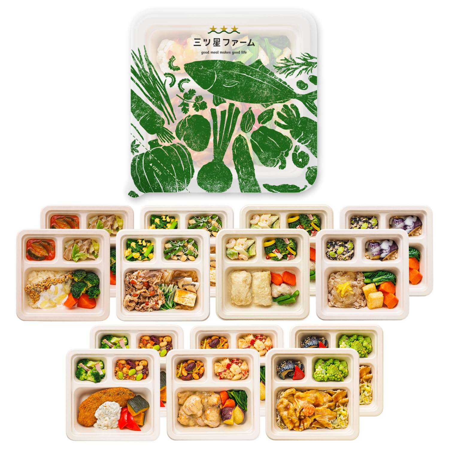 三ツ星ファーム 14食分 Amazon | 三ツ星ファーム 満足セット 栄養バランス （7食/14食/21食