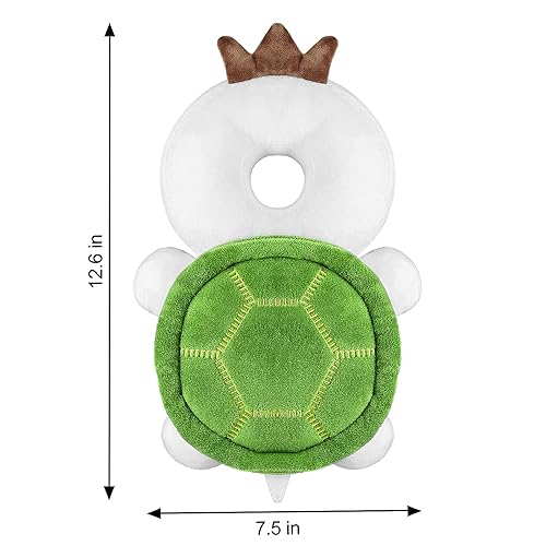Miniatura 6 de Mochila protectora de cabeza para bebé, almohadilla de seguridad para la cabeza, mochila ajustable, protección para la cabeza del bebé con 3 pares