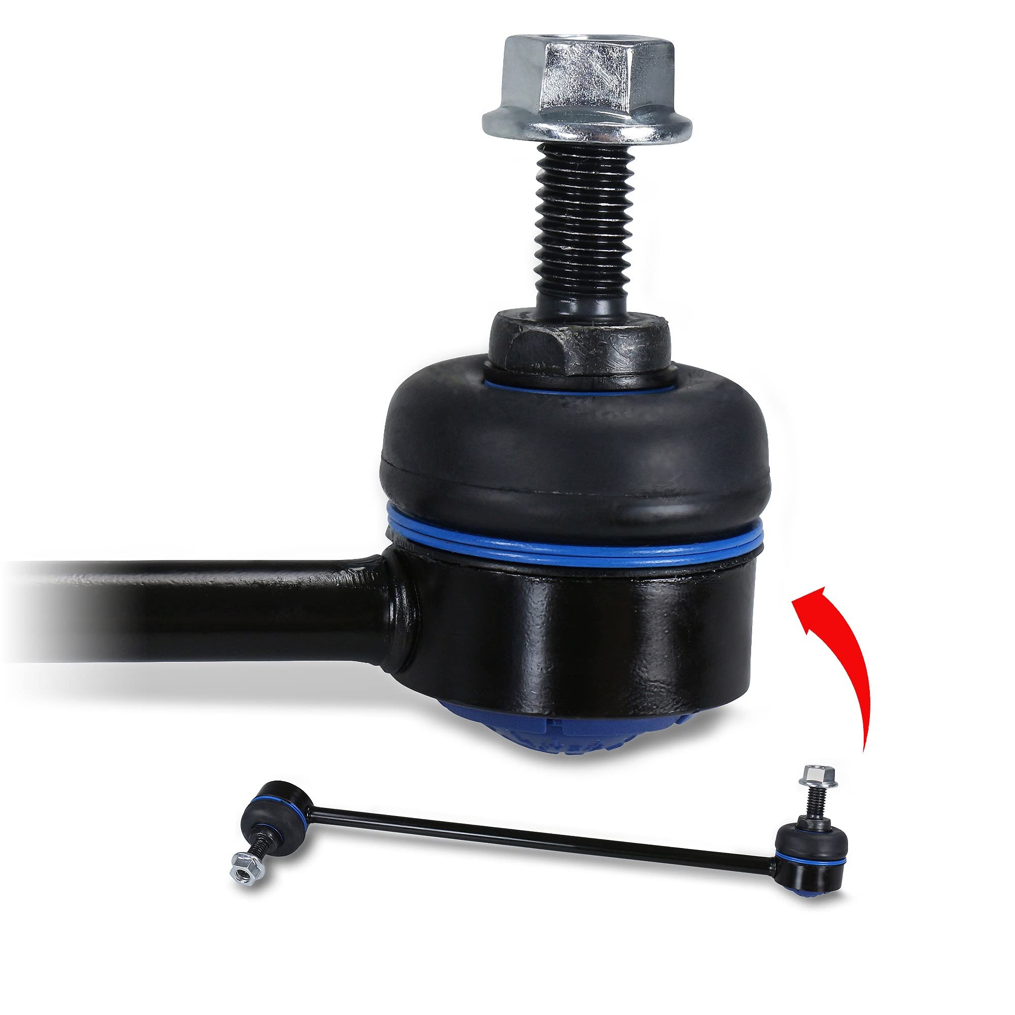 MEYLE Barre de couplage avant 3160600040/HD Compatible avec: BMW 1, 1, 2 Cabriolet, 2 Coupe, 3, 3 Gran Turismo, 3 Touring, 4 Cabriolet, 4 Coupe, 4 Gran Coupe