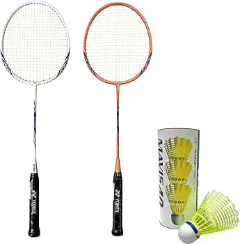 未使用 YONEX バドミントンラケット B-4000 2本セット イエロー 71BYylPHp1L._UF350,350_QL50_.jpg