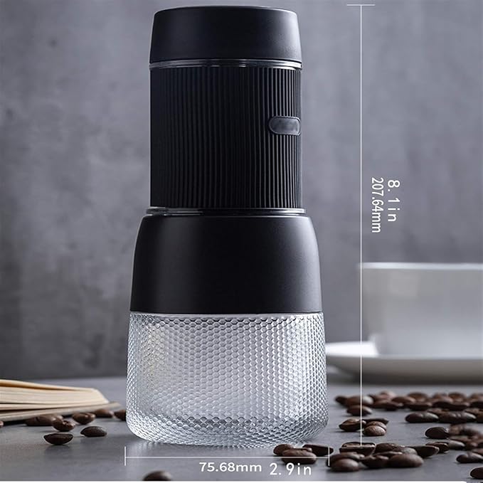 Cafetera Portátil de Cápsulas Manual - Máquina de Espresso Semiautomática miniatura 2
