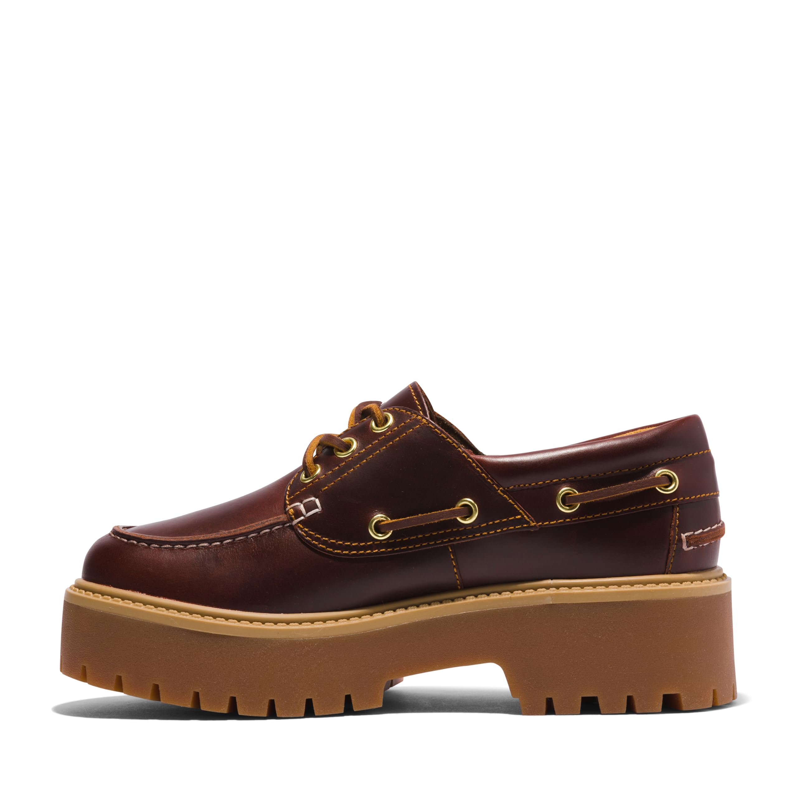 Timberland Women's Stone Street Platform Boat Shoe