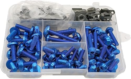 Miniatura 9 de Kits de carrocería de motocicleta Kit de tuercas de carenado de motocicleta, tornillos de sujeción para FZ6R MT01 MT03 MT25 MT125 FZ8 TDM 900 MT125