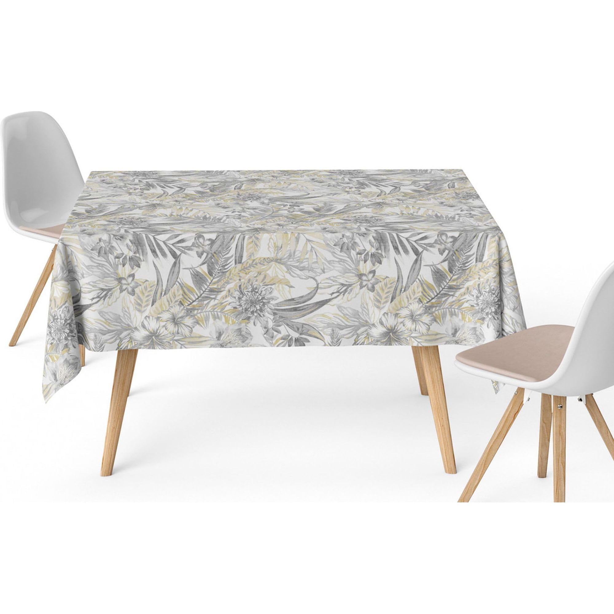 ECOMMERC3 | Obrus ​​odporny na plamy prostokątny rozmiar 180x140 cm - Obrus odporny na plamy Bardzo miękki i wodoodporny szary