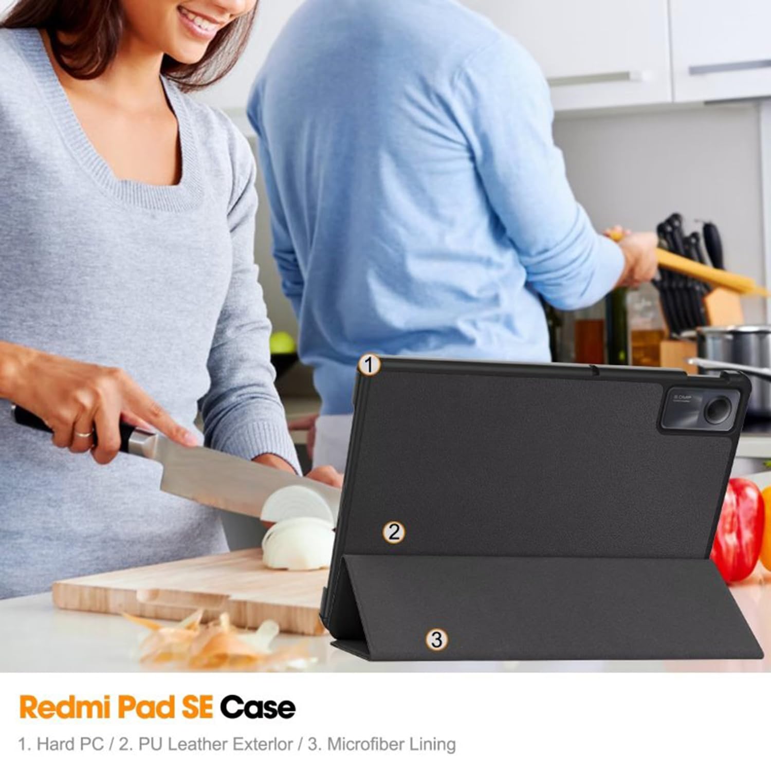 Amazon.co.jp: RUIIOCVKK for Xiaomi Redmi Pad SE ケース 超軽量 極薄