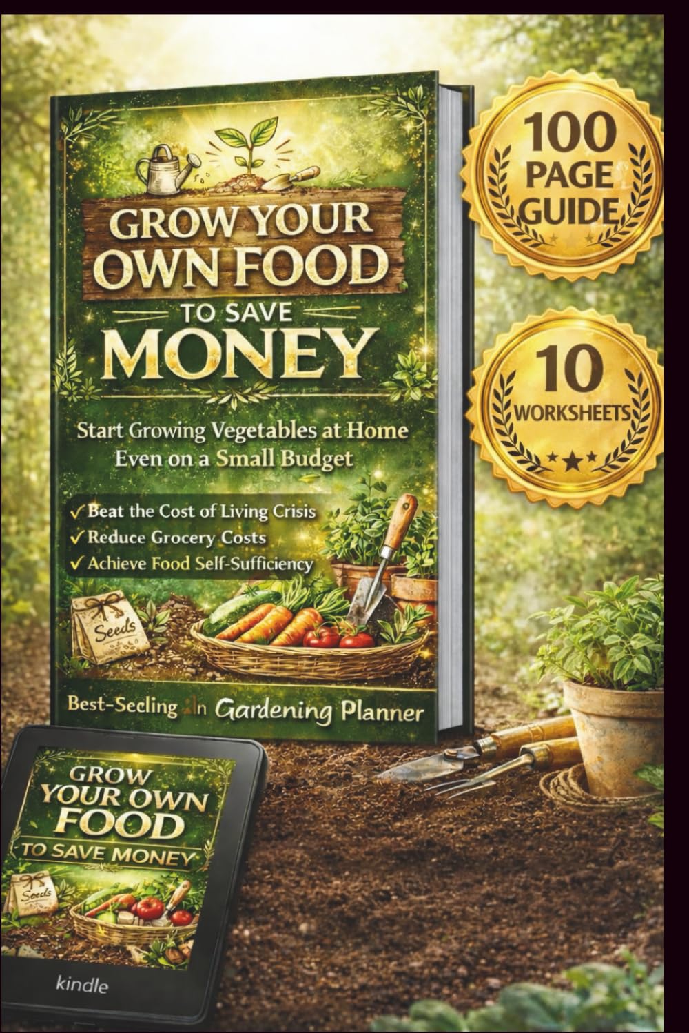 Grow Your Own Food to Save Money: The Practical Beginner’s Plan to Cut Grocery Costs During the Cost of Living Crisis