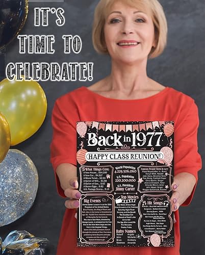 Miniatura 152 de Lone Star Art 66ª Reunión de Graduados (Sesenta y seis) Decoración en Oro - Recordando El Año - Clase de 1959 - Póster Sin Marco de 11x14 - Globos