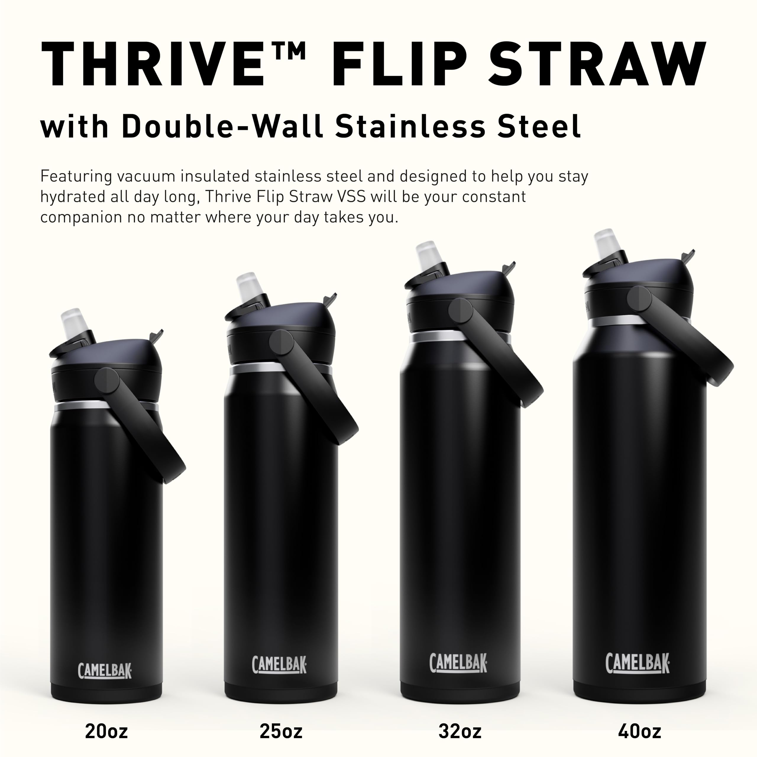 Camelbak Thrive Flip Straw VSS Butelka na wodę Moss 1L