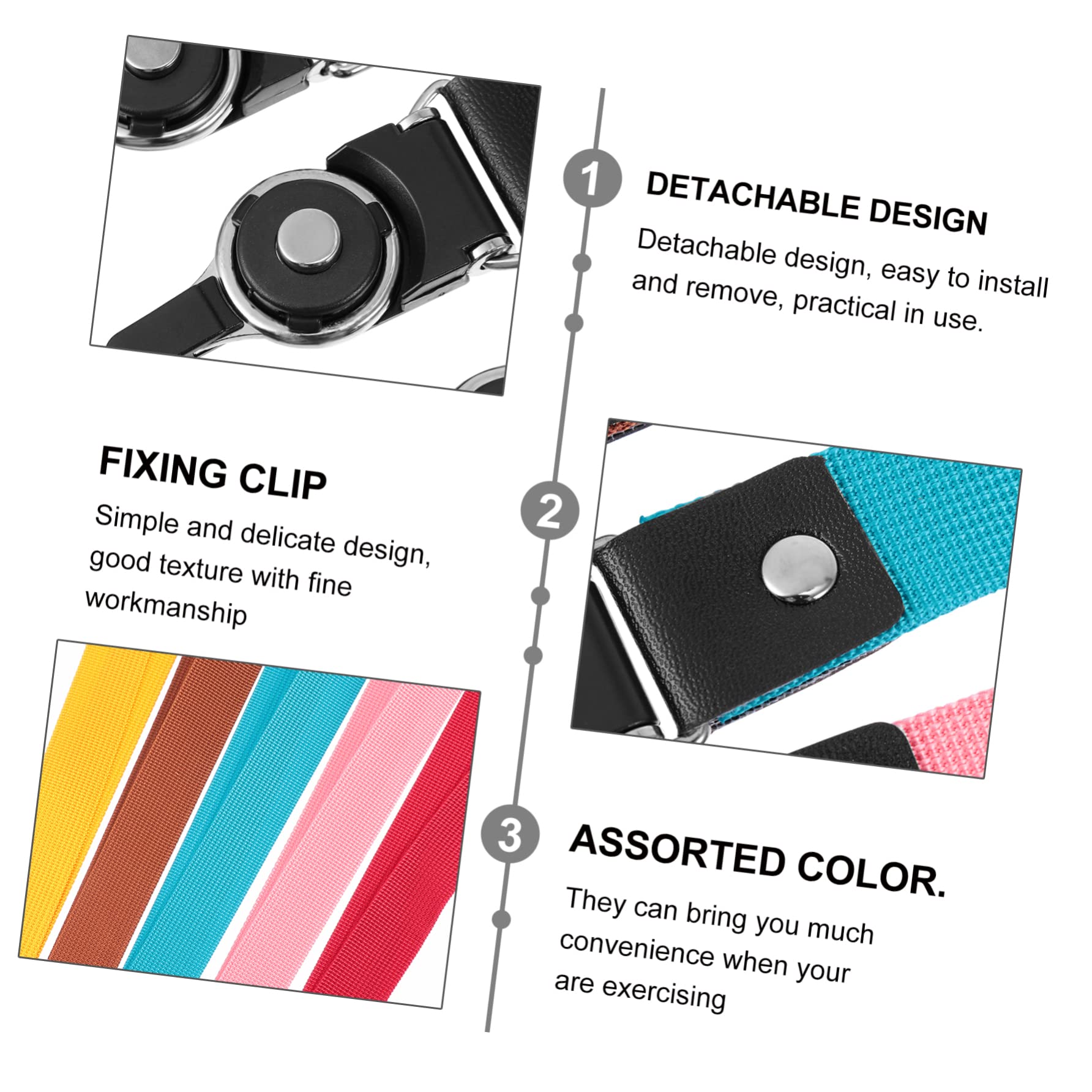 Gatuida 18piezas Lanyards Para Teléfonos Móviles De Cuerdas Antideslizantes Para Colgar Prácticos Accesorios Para Ciclismo y Senderismo Diseño Desmontable y Conveniente